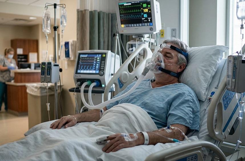 Metade dos pacientes com síndrome respiratória grave sofre lesão nos rins